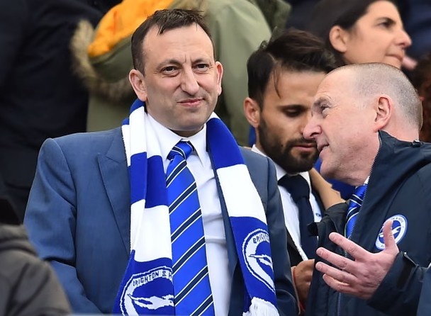 皇冠体育平台-卫报：因报道与布莱顿老板有关的指控，本报记者被禁止进入其主场