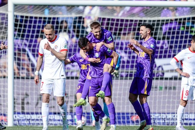 皇冠体育下载-【中超】罗斯破门金洋洋林创益染红 津门虎1比0海牛